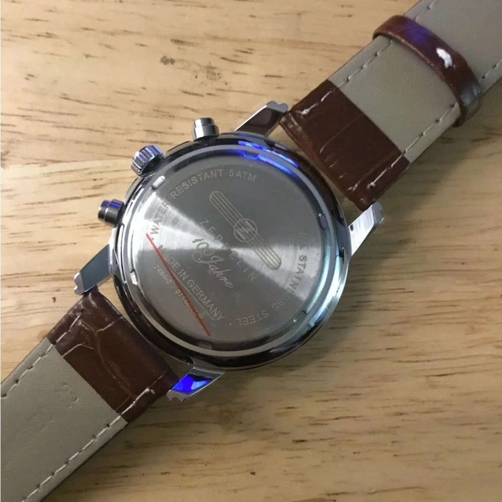 New Men’s Homage Zeppelin Chronograph Watch
